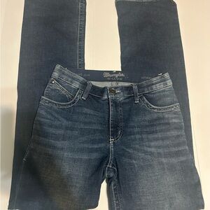 Wrangler Q-Baby Jeans Women’s Willow 7x34 Blue bootcut Back to School